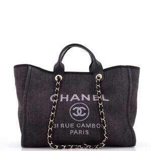 Chanel Deauville Tote Raffia Medium #227221C36B